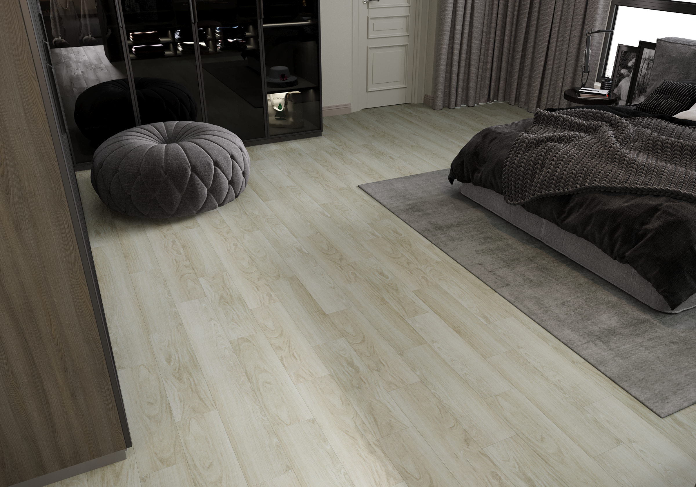 Кварцвиниловая плитка Art East клеевая Art Tile Hit Клён Арчи 753-AT 914,4×152,4×2,5 фото в интерьере